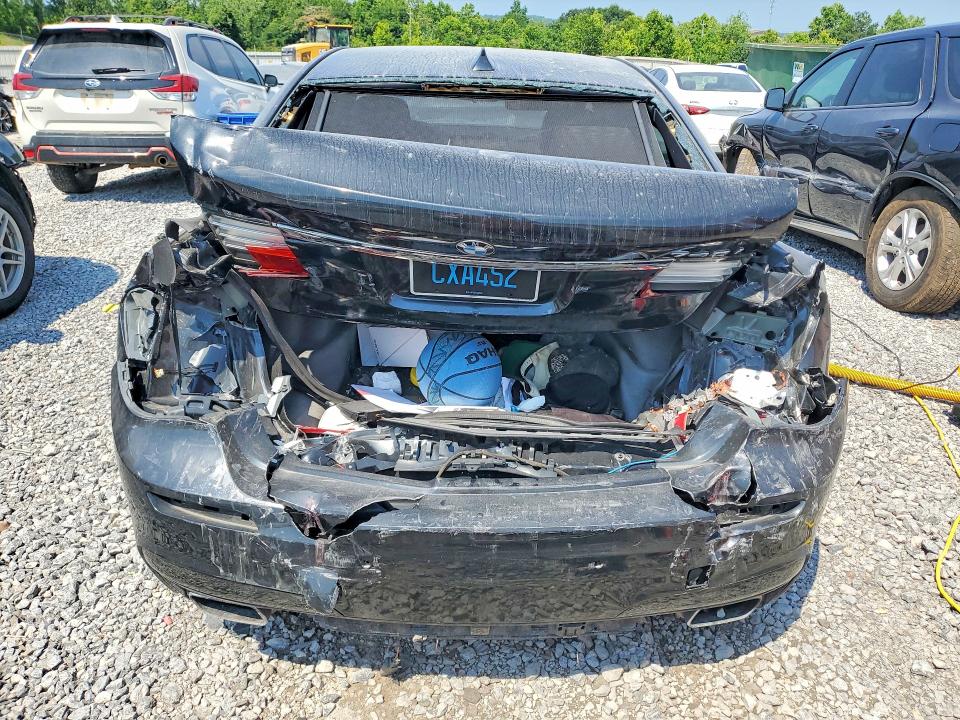2013 BMW VIN WBAYA6C55DD143709 COPART salvage auction — REAR END, Al - Cert Of Title-Salvage Title, sold $250 on 2026-07-28 (photo 6)