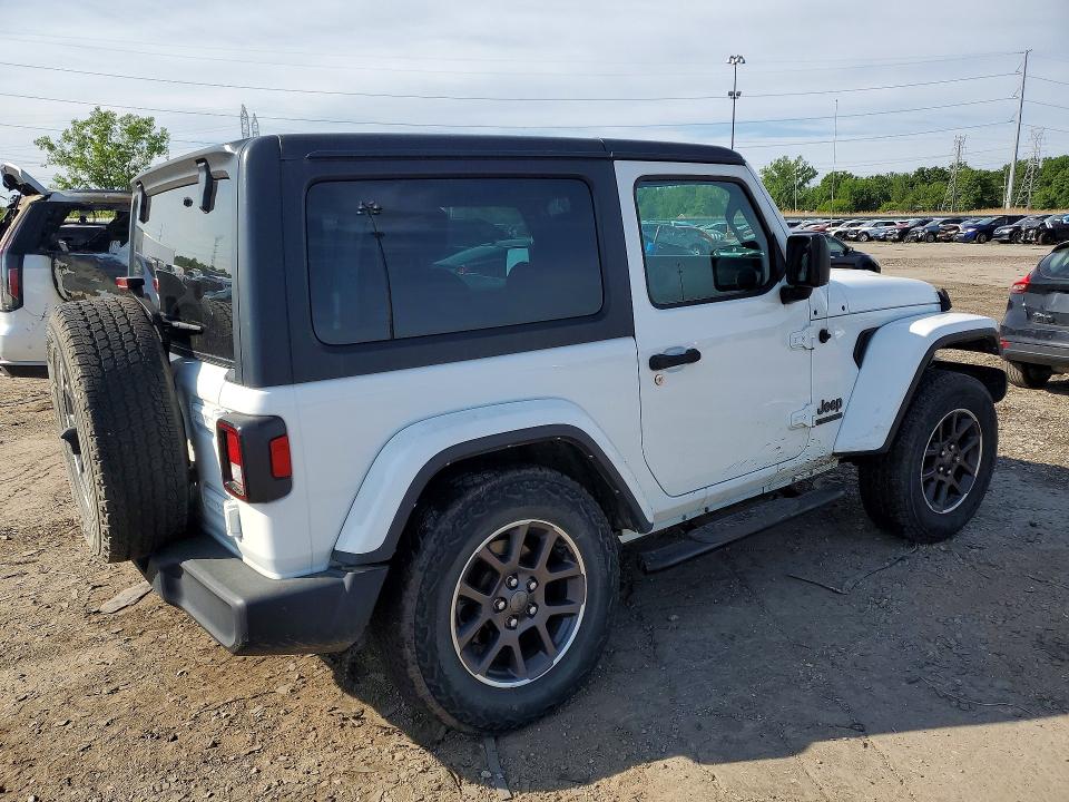 2021 Jeep Wrangler / VIN 1C4GJXAN8MW691263 COPART salvage auction — SIDE, Mi - Cert Of Title-Salvage Vehicle, sold $7,000 on 2026-07-28 (photo 3)
