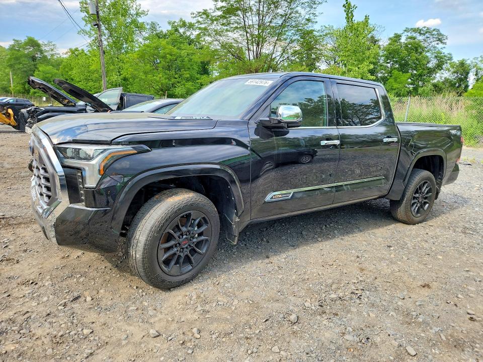 2024 Toyota Tundra VIN 5TFMC5DB3RX082702 COPART salvage auction — FRONT END, Nj - Cert Of Title-Salvage, sold $21,400 on 2026-07-28 (photo 1)