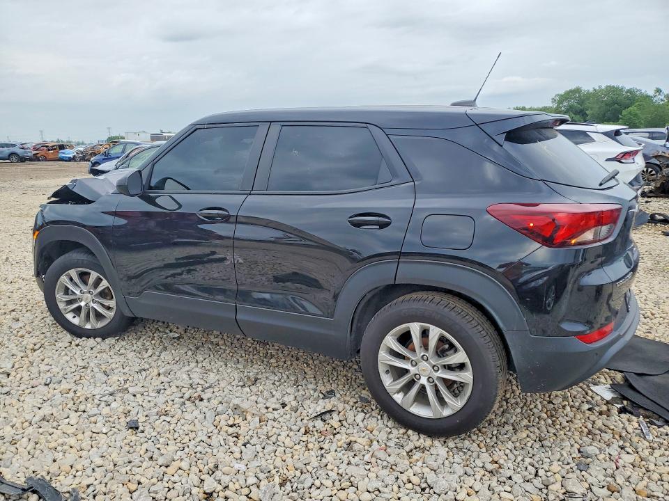 2022 Chevrolet Trailblazer VIN KL79MMS27NB098728 COPART salvage auction — FRONT END, Il - Certificate Of Title, sold $3,650 on 2026-07-29 (photo 2)