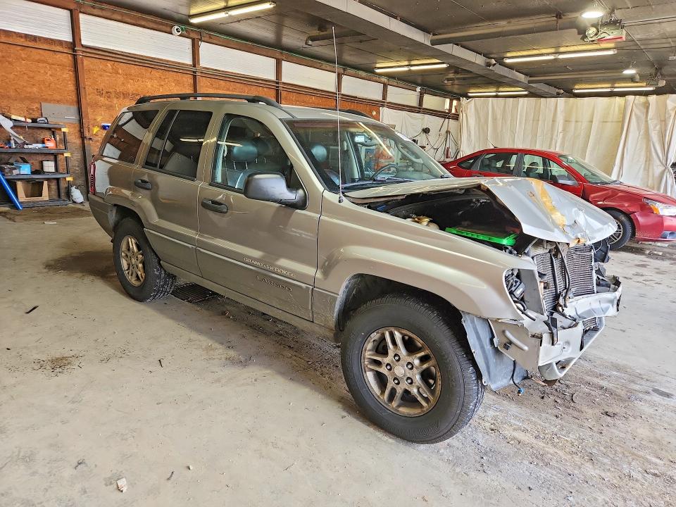 2002 Jeep Grand cherokee VIN 1J4GW48S12C162208 COPART salvage auction — FRONT END, PA - CERTIFICATE OF SALVAGE, sold $300 on 2026-07-02 (photo 4)
