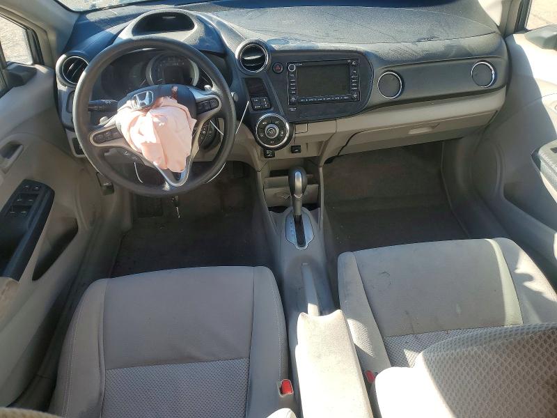2011 Honda Insight VIN JHMZE2H70BS008191 COPART salvage auction — FRONT END, Nj - Cert Of Title-Salvage, sold $275 on 2026-07-29 (photo 8)