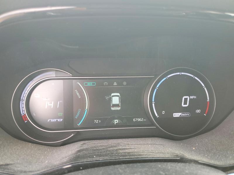 2020 Kia Niro VIN KNDCC3LGXL5039927 COPART salvage auction — FRONT END, CA - SALVAGE CERTIFICATE, sold $7,000 on 2026-07-27 (photo 9)