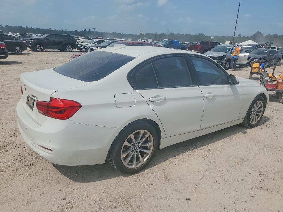 2016 BMW 3 series VIN WBA8E1G54GNT37406 COPART salvage auction — ALL OVER, Tx - Salvage Vehicle Title, sold $1,450 on 2026-07-31 (photo 3)