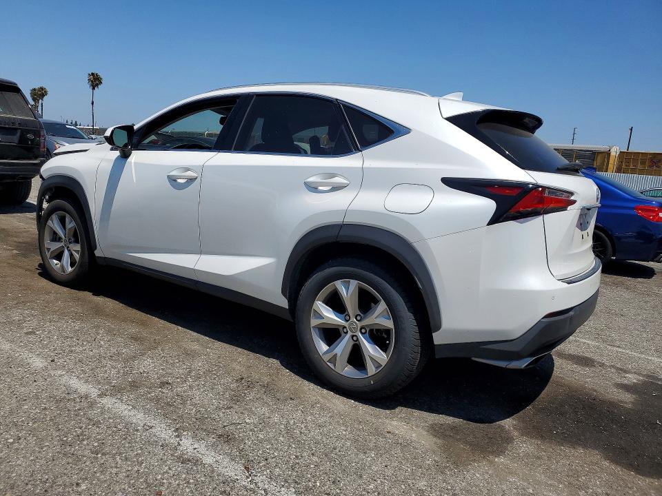 2017 Lexus Nx VIN JTJYARBZ7H2055493 COPART salvage auction — FRONT END, Ca - Salvage Certificate, sold $4,050 on 2026-07-02 (photo 2)