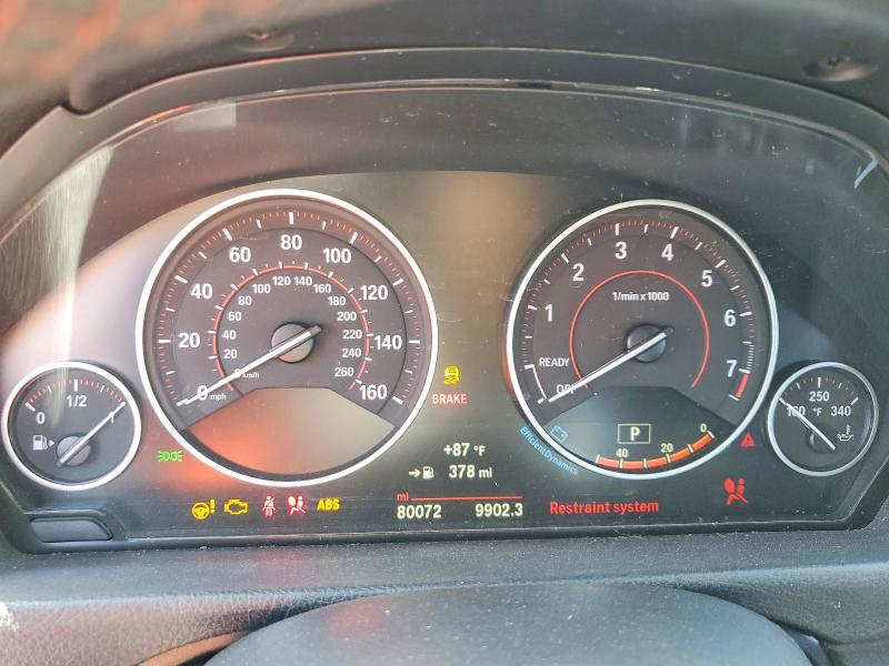 2016 BMW VIN WBA3N7C54GK225550 COPART salvage auction — FRONT END, Ca - Salvage Certificate, sold $525 on 2026-08-05 (photo 9)