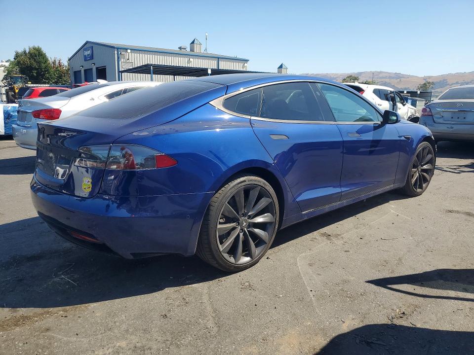 2017 Tesla VIN 5YJSA1E17HF217247 COPART salvage auction — FRONT END, Ca - Salvage Certificate, sold $2,600 on 2026-07-28 (photo 3)