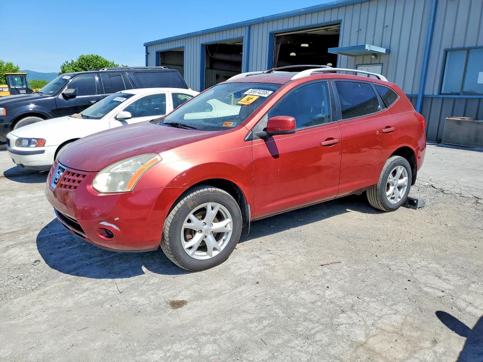 2008 Nissan Rogue sport VIN JN8AS58V78W123271 COPART salvage auction — SIDE, PA - CERTIFICATE OF SALVAGE, sold $350 on 2026-07-10 (photo 1)