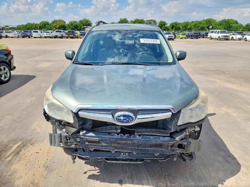 2015 Subaru Forester VIN JF2SJARC5FH534194 COPART salvage auction — FRONT END, Tx - Salvage Vehicle Title, sold $1,550 on 2026-08-03 (photo 5)