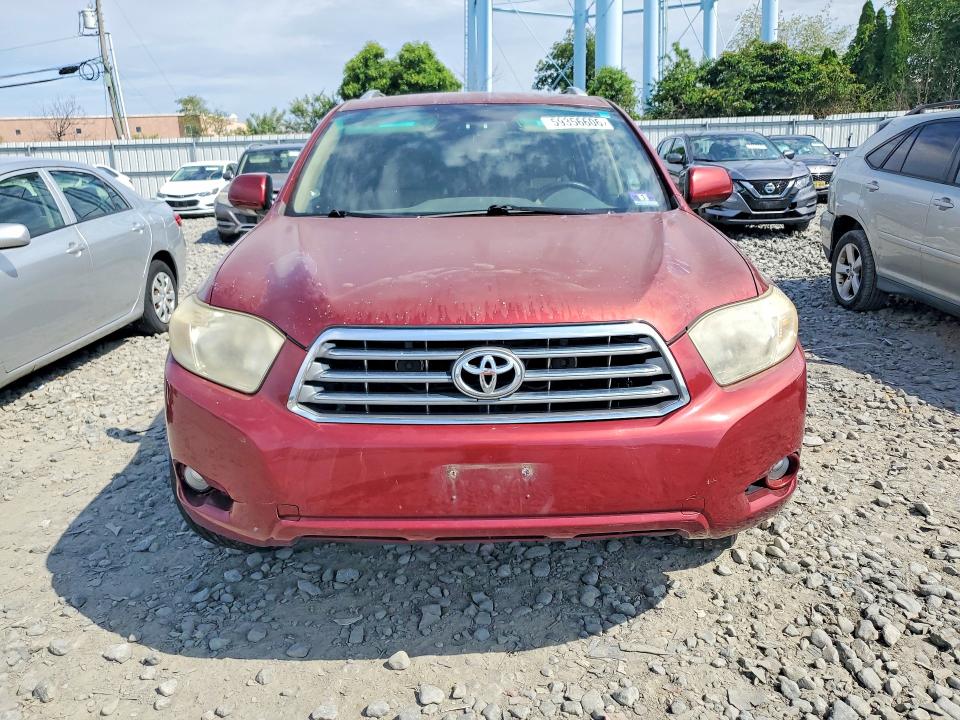 2009 Toyota Highlander VIN JTEES42A992113830 COPART salvage auction — MECHANICAL, Nj - Certificate Of Title, sold $2,150 on 2026-07-20 (photo 5)