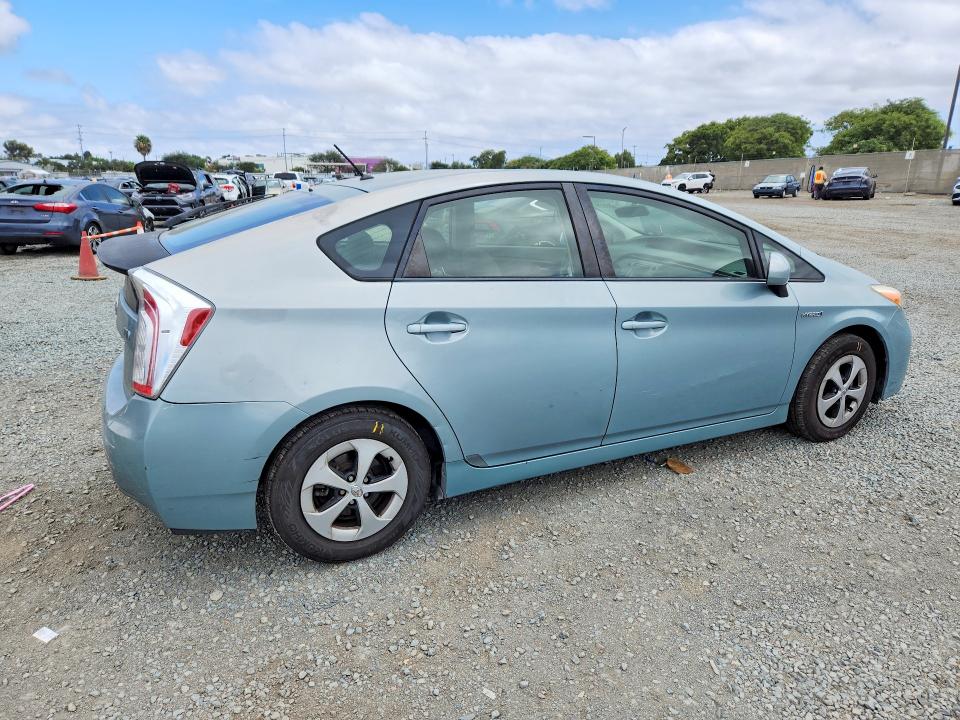 2013 Toyota VIN JTDKN3DU2D5617157 COPART salvage auction — FRONT END, Ca - Salvage Certificate, sold $1,800 on 2026-07-31 (photo 3)