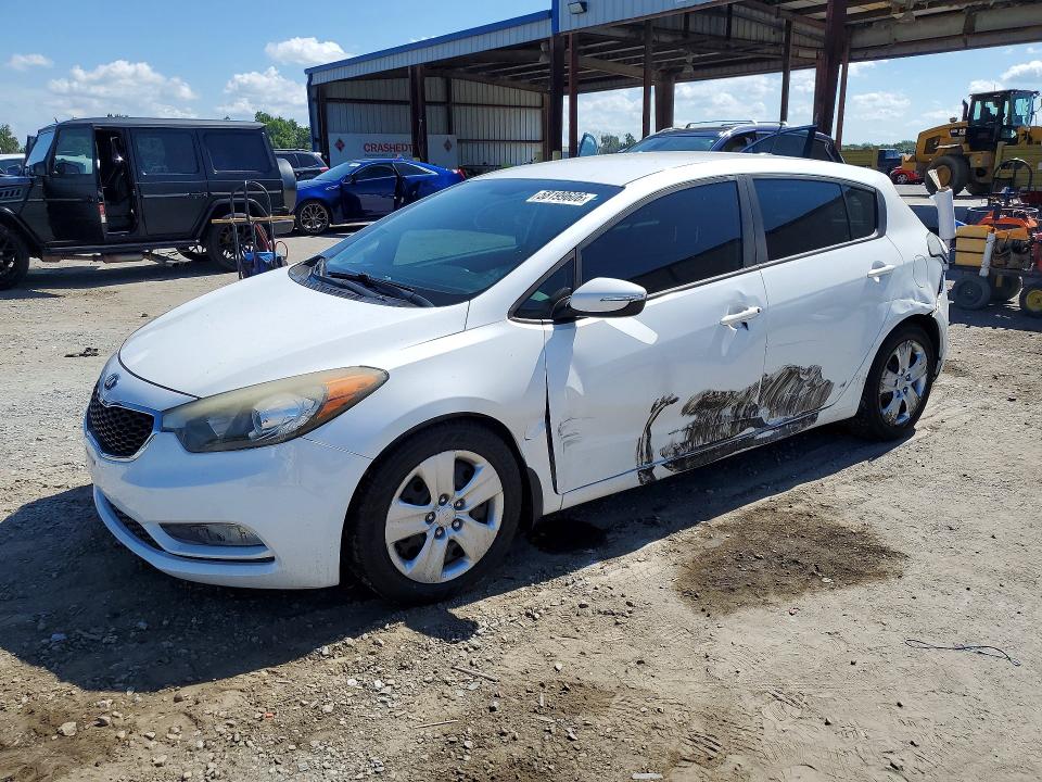 2016 Kia VIN KNAFK5A80G5592533 COPART salvage auction — SIDE, Fl - Cert Of Title Slvg Rebuildable, sold $850 on 2026-07-17 (photo 1)