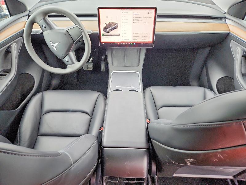 2024 Tesla Model y VIN 7SAYGDED1RF099690 COPART salvage auction — FRONT END, Tx - Salvage Vehicle Title, sold $12,700 on 2026-07-08 (photo 8)