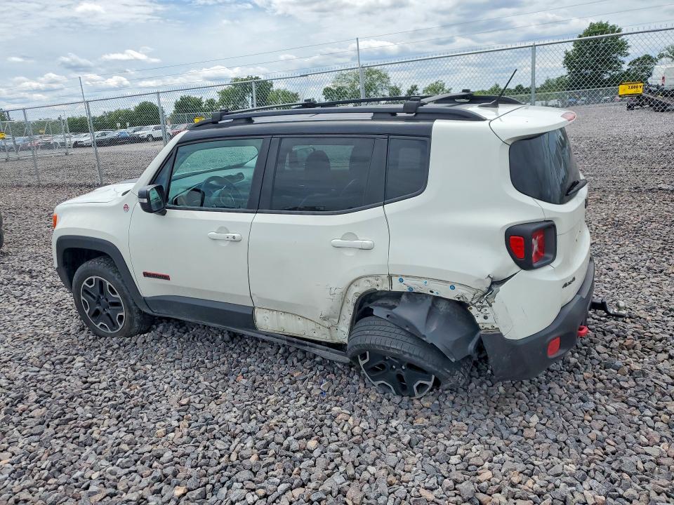2016 Jeep Renegade VIN ZACCJBCTXGPD04632 COPART salvage auction — REAR END, In - Cert Of Title-Salvage Title, sold $600 on 2026-07-28 (photo 2)