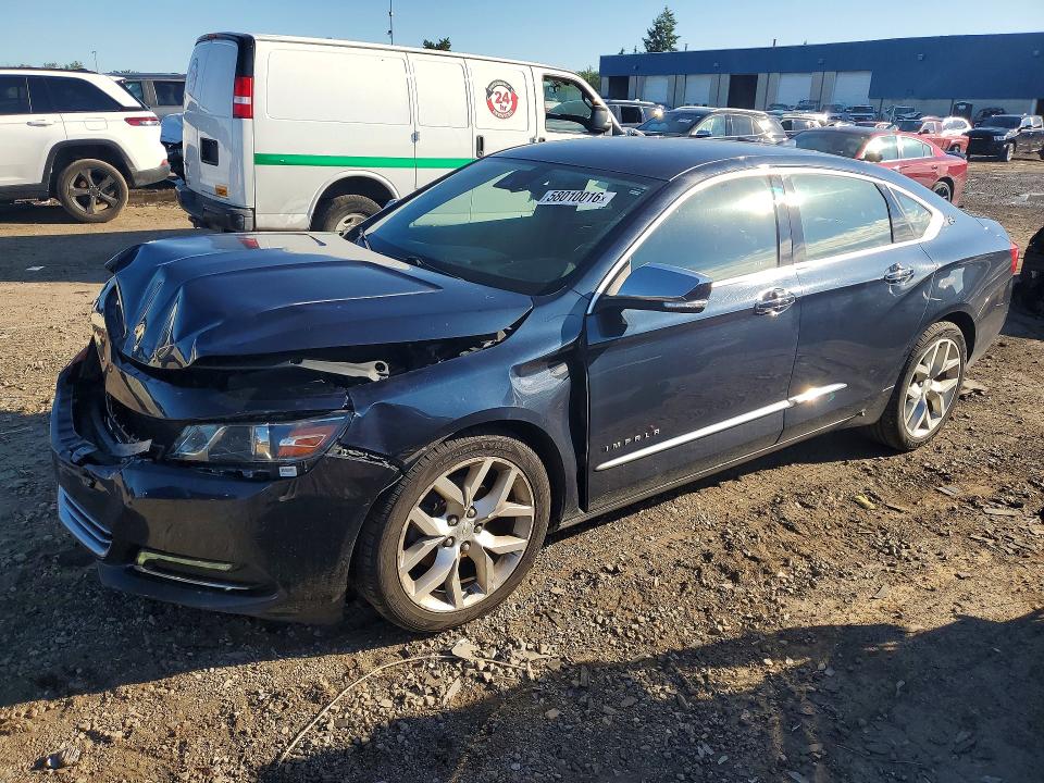 2017 Chevrolet Impala VIN 1G1145S39HU116422 COPART salvage auction — FRONT END, Mi - Certificate Of Title, sold $1,100 on 2026-07-10 (photo 1)