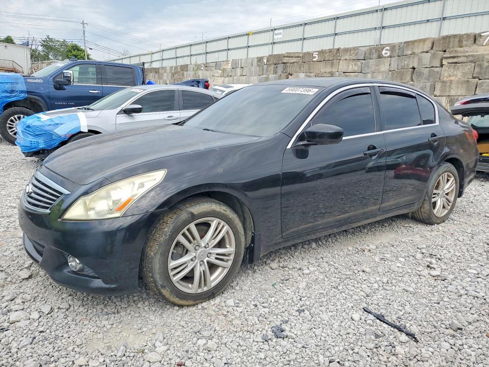 2012 Infiniti G VIN JN1DV6AR5CM730831 COPART salvage auction — MECHANICAL, Ky - Certificate Of Title, sold $150 on 2026-07-31 (photo 1)