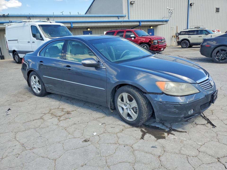 2008 Acura Rl VIN JH4KB16678C003572 COPART salvage auction — SIDE, TN - SALVAGE CERTIFICATE, sold $800 on 2026-07-30 (photo 4)