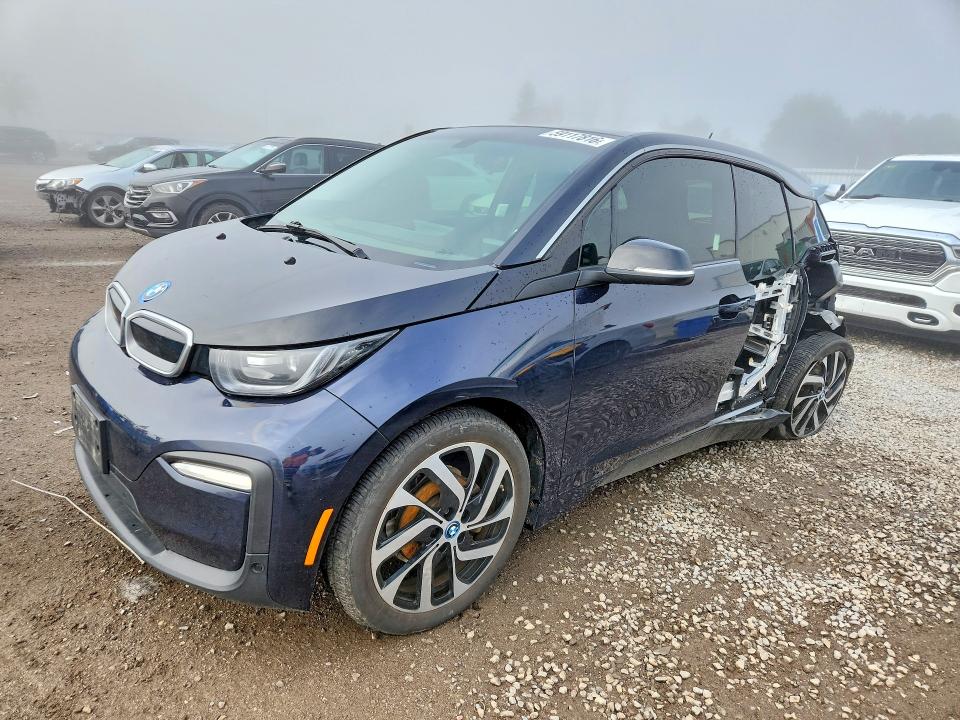 2018 BMW I3 VIN WBY7Z4C51JVC34639 COPART salvage auction — SIDE, On - Permit Salvage, sold $1,800 on 2026-07-28 (photo 1)