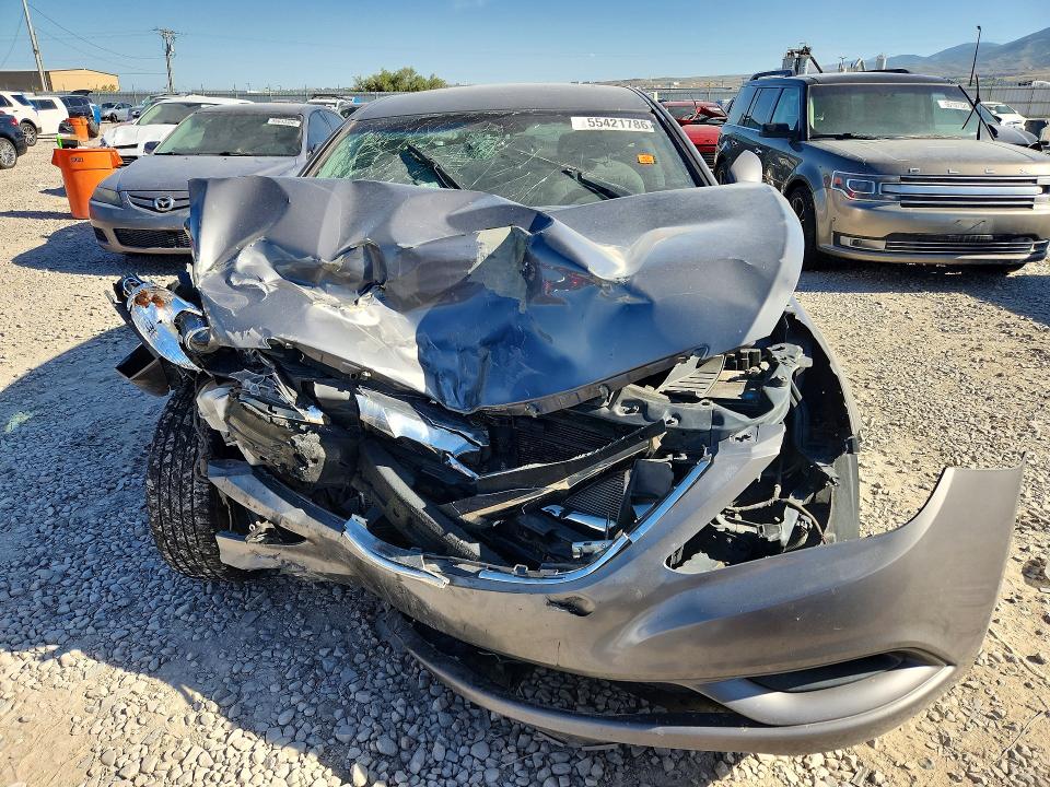 2012 Hyundai Sonata VIN 5NPEB4AC2CH310772 COPART salvage auction — FRONT END, Ut - Salvage Certificate, sold $200 on 2026-07-02 (photo 5)