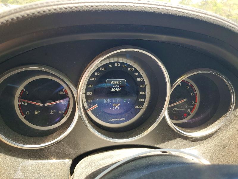 2014 Mercedes-benz Cls-klasse amg VIN WDDLJ7GB9EA124074 COPART salvage auction — SIDE, Nc - Salvage Certificate Of Title, sold $14,400 on 2026-08-07 (photo 9)