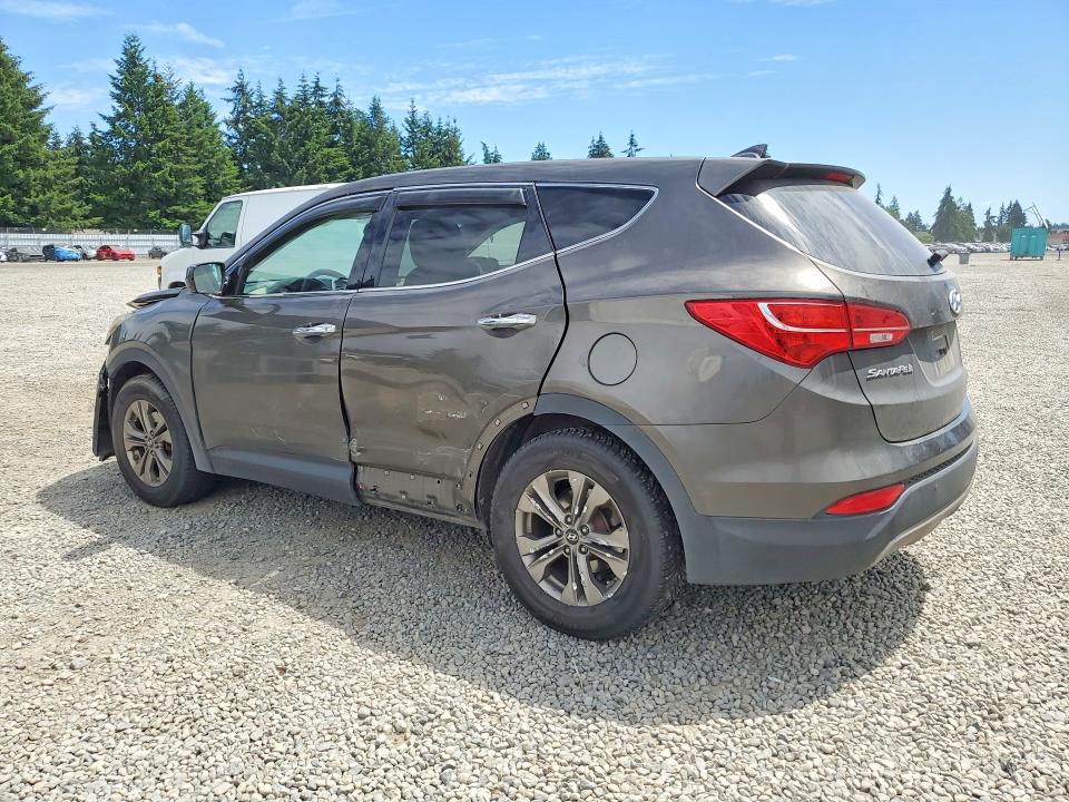 2014 Hyundai Santa fe VIN 5XYZTDLB0EG153093 COPART salvage auction — FRONT END, Wa - Bill Of Sale, sold $1,400 on 2026-07-10 (photo 2)