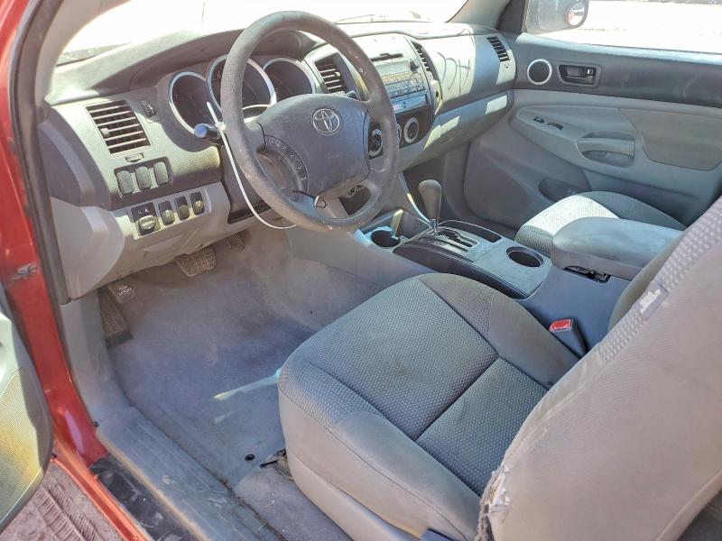 2010 Toyota Tacoma VIN 5TETX4CN3AZ705934 COPART salvage auction — FRONT END, Az - Cert Of Title - Salvage, sold $3,350 on 2026-07-09 (photo 8)