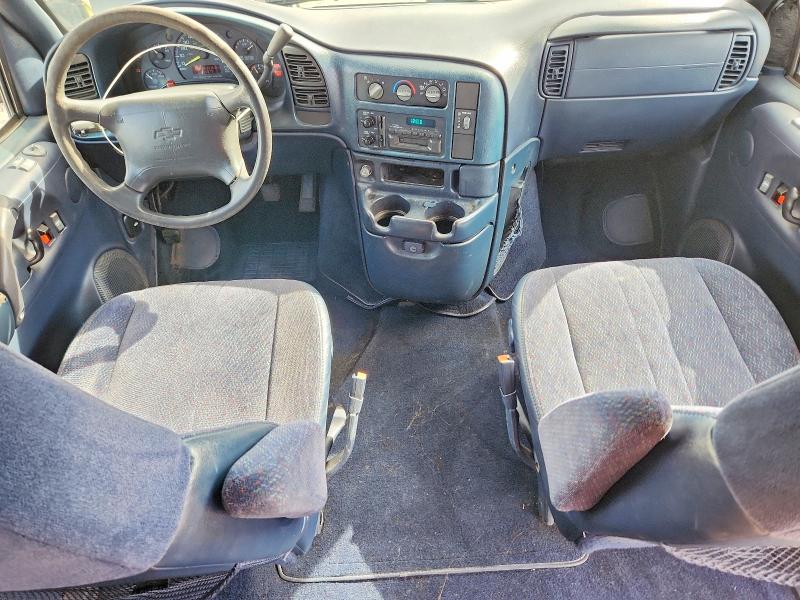 1996 Chevrolet Astro VIN 1GNEL19W2TB180527 COPART salvage auction — FRONT END, Co - Public - Salvage Title, sold $750 on 2026-07-08 (photo 8)