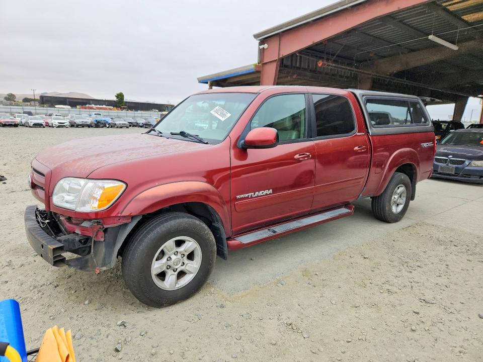 2006 Toyota Tundra VIN 5TBET38166S514574 COPART salvage auction — FRONT END, Ca - Salvage Certificate, sold $2,300 on 2026-07-16 (photo 1)