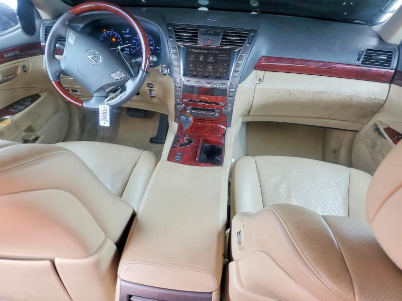 2008 Lexus Ls 460 VIN JTHBL46F085070825 COPART salvage auction — SIDE, FL - CERT OF TITLE SLVG REBUILDABLE, sold $2,200 on 2026-07-31 (photo 8)
