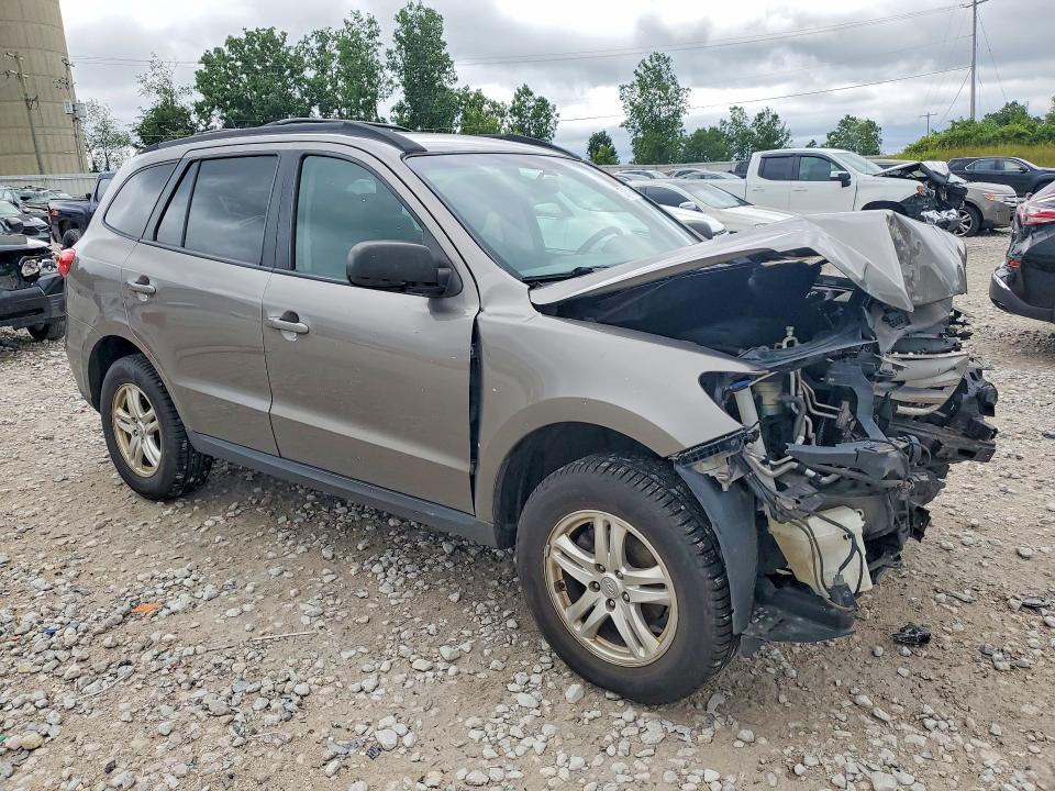 2012 Hyundai VIN 5XYZG3AB9CG152524 COPART salvage auction — FRONT END, MI - CERTIFICATE OF TITLE, sold $400 on 2026-07-02 (photo 4)