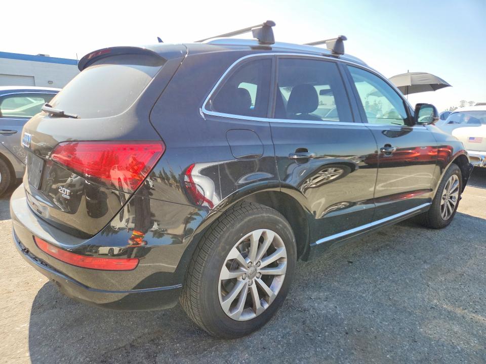 2014 Audi Q5 VIN WA1CFAFP0EA099145 COPART salvage auction — FRONT END, Ca - Salvage Certificate, sold $1,900 on 2026-07-28 (photo 3)