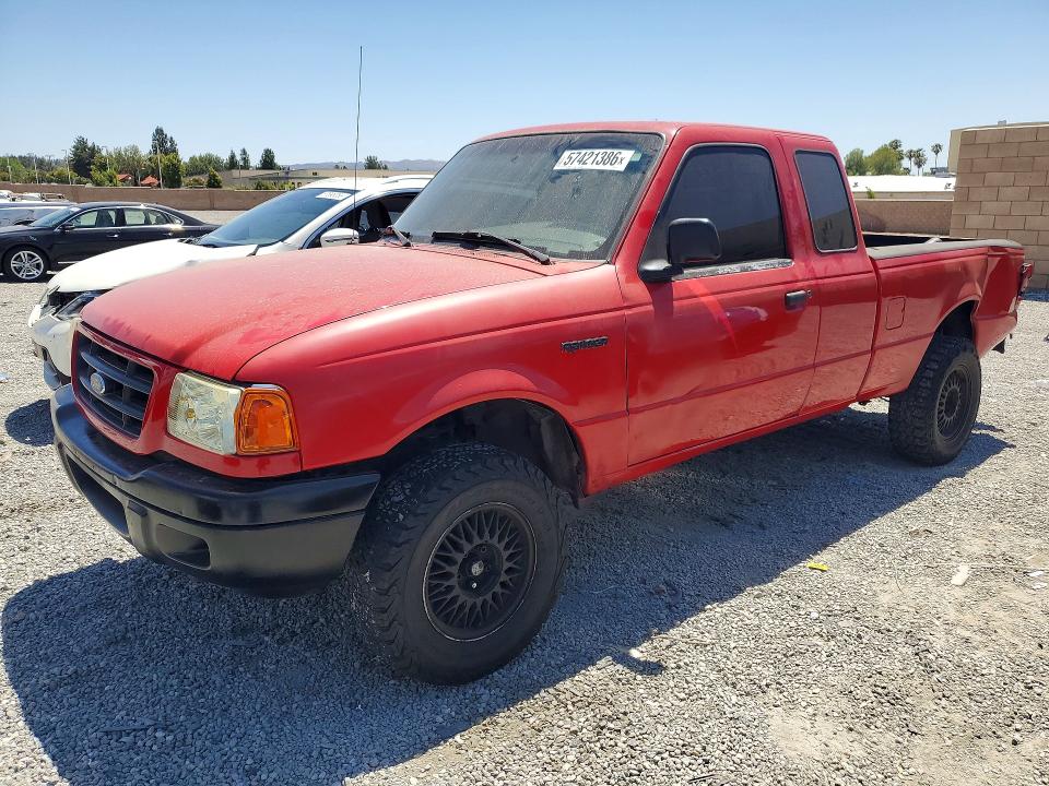 2001 Ford Ranger VIN 1FTYR14D31PB74813 COPART salvage auction — REAR END, Ca - Salvage Certificate, sold $1,600 on 2026-07-08 (photo 1)