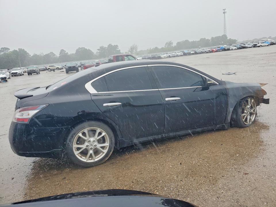 2012 Nissan Maxima VIN 1N4AA5AP3CC851017 COPART salvage auction — BURN, Al - Cert Of Title-Salvage Title, sold $225 on 2026-07-09 (photo 3)