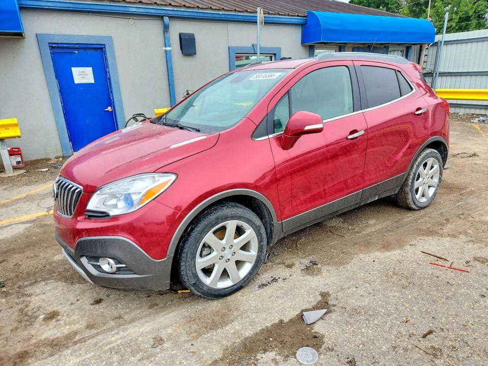 2015 Buick . VIN KL4CJGSB0FB148741 COPART salvage auction — HAIL, Ks - Cert Of Title-Salvage, sold $1,400 on 2026-07-08 (photo 1)