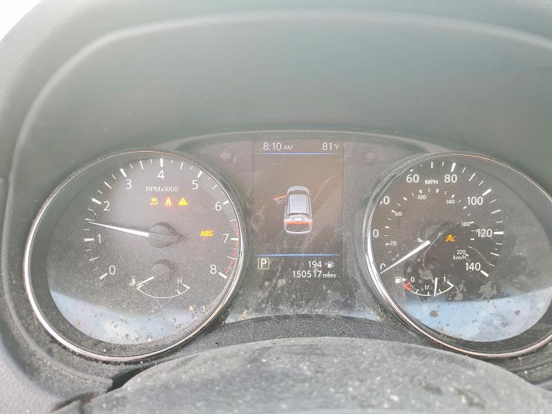 2019 Nissan Rogue VIN JN1BJ1CR1KW325720 COPART salvage auction — MINOR DENT/SCRATCHES, Mt - Certificate Of Title, sold $1,450 on 2026-07-31 (photo 9)