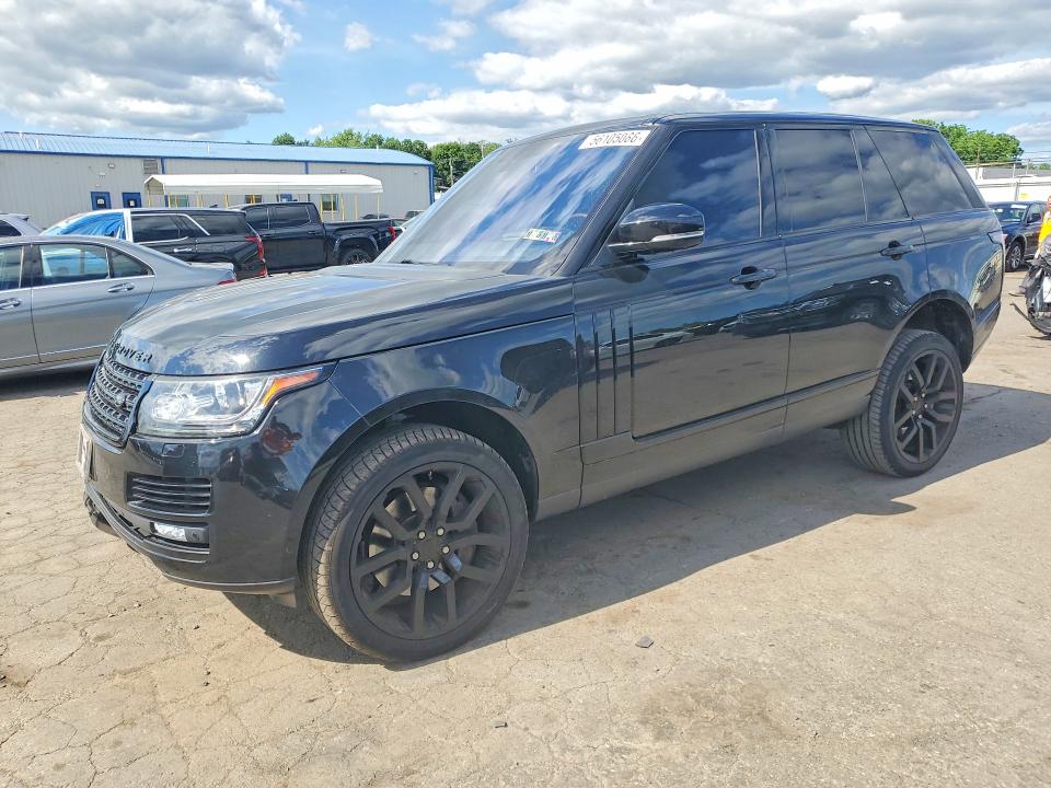 2016 Land rover VIN SALGS2PF8GA318881 COPART salvage auction — REAR END, Pa - Certificate Of Salvage, sold $6,900 on 2026-07-17 (photo 1)