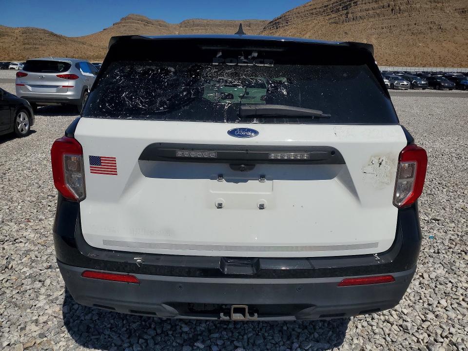 2022 Ford Explorer VIN 1FM5K8AB8NGA41002 COPART salvage auction — FRONT END, Nv - Certificate Of Title, sold $1,600 on 2026-07-15 (photo 6)