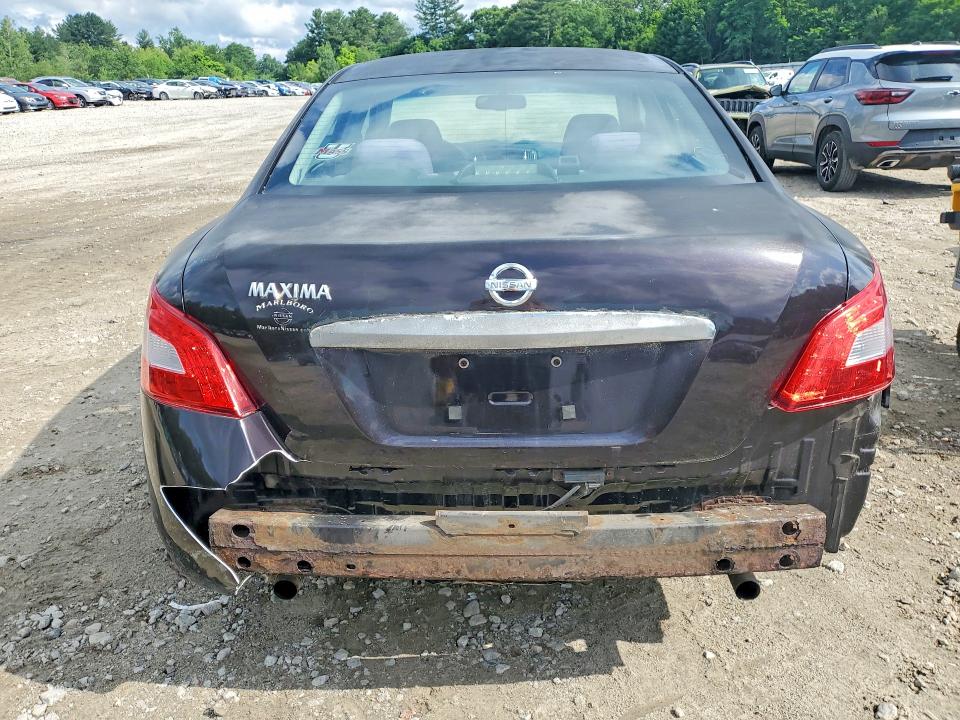 2010 Nissan Maxima VIN 1N4AA5AP6AC821054 COPART salvage auction — REAR END, Ma - Certificate Of Title, sold $325 on 2026-07-09 (photo 6)