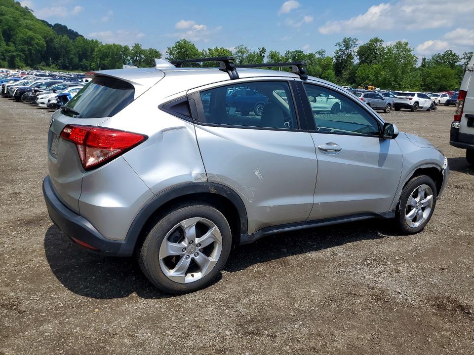 2016 Honda Hr-v VIN 3CZRU5H32GM716326 COPART salvage auction — FRONT END, Ny - Certificate Of Title, sold $3,550 on 2026-07-02 (photo 3)