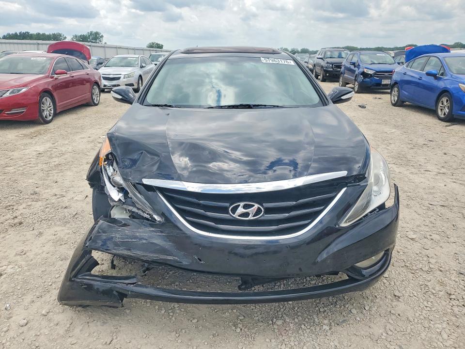 2013 Hyundai Sonata VIN 5NPEC4AC4DH637981 COPART salvage auction — FRONT END, Ks - Cert Of Title-Salvage, sold $550 on 2026-07-09 (photo 5)