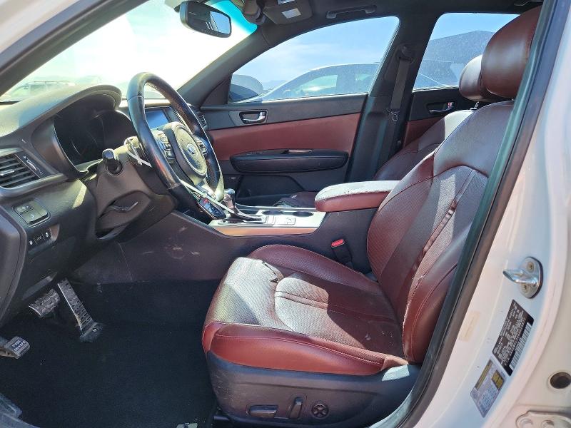 2016 Kia Optima VIN 5XXGW4L25GG024871 COPART salvage auction — FRONT END, Nm - Certificate Of Title, sold $1,700 on 2026-07-07 (photo 7)