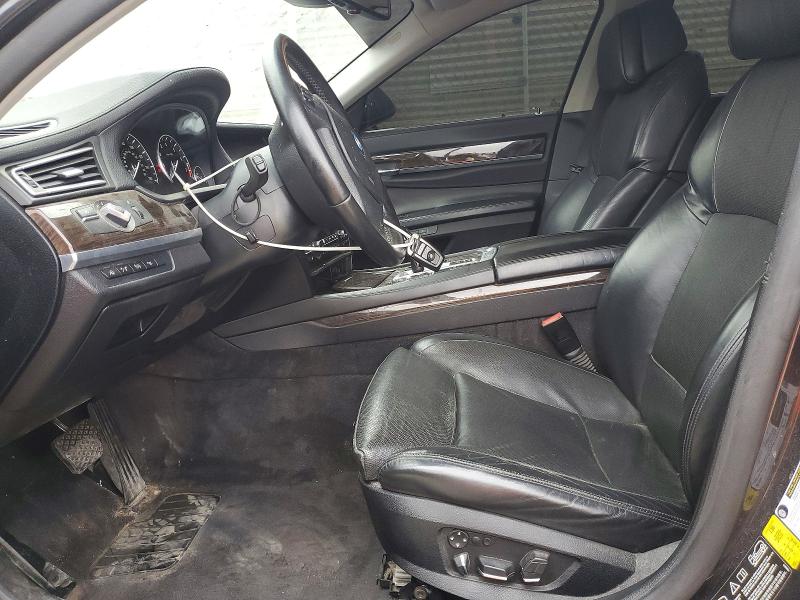 2011 BMW 7 series VIN WBAKC6C54BC394238 COPART salvage auction — MINOR DENT/SCRATCHES, Ca - Dis/Dlr/Exp App For Dup Clean, sold $475 on 2026-07-20 (photo 7)