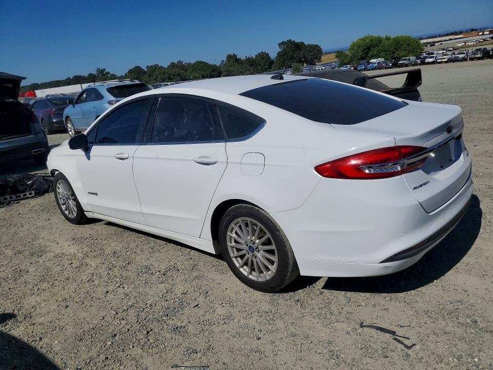 2018 Ford Fusion VIN 3FA6P0LU8JR232650 COPART salvage auction — FRONT END, Ca - Salvage Certificate, sold $1,150 on 2026-07-02 (photo 2)