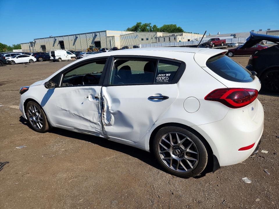 2016 Kia Forte VIN KNAFZ5A32G5632465 COPART salvage auction — SIDE, Ct - Cert Of Title-Salvage, sold $875 on 2026-07-17 (photo 2)
