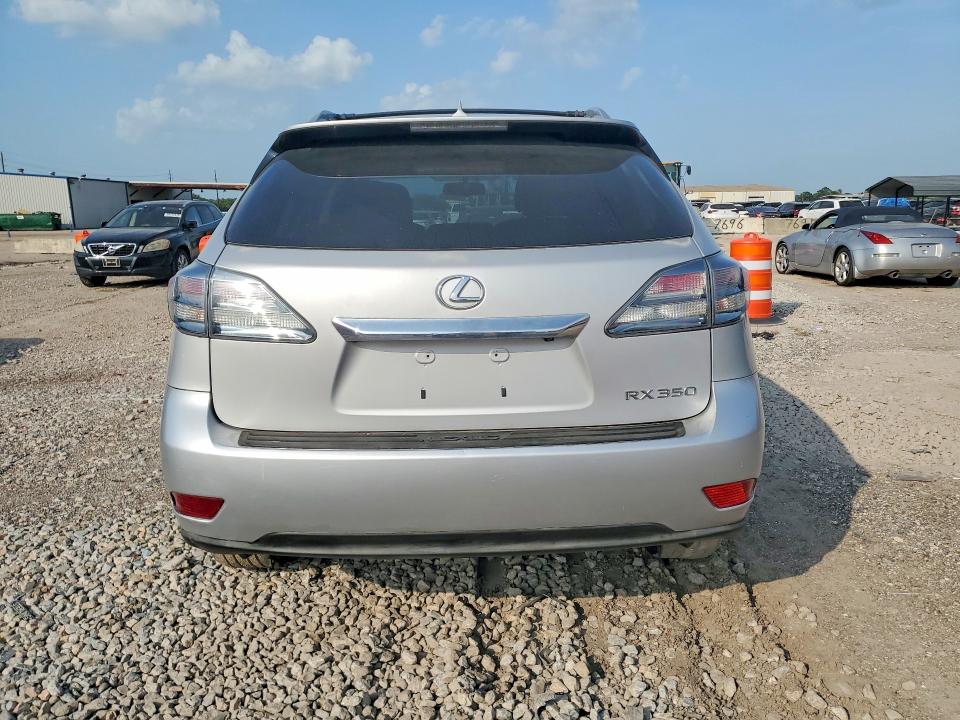 2012 Lexus Rx VIN 2T2ZK1BA1CC076443 COPART salvage auction — FRONT END, Tx - Bonded Rebuilt Salvage, sold $7,300 on 2026-08-24 (photo 6)