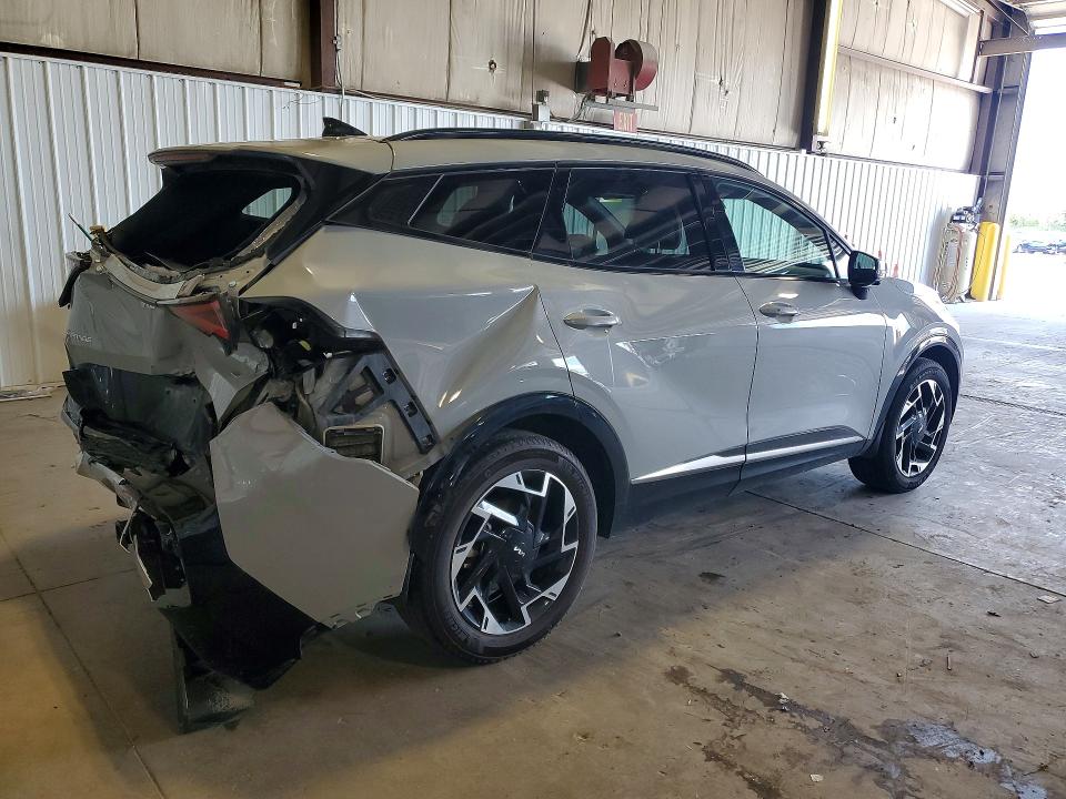 2024 Kia Sportage VIN 5XYK5CDF6RG168050 COPART salvage auction — REAR END, IA - CERT OF TITLE-SALVAGE TITLE, sold $200 on 2026-07-22 (photo 3)