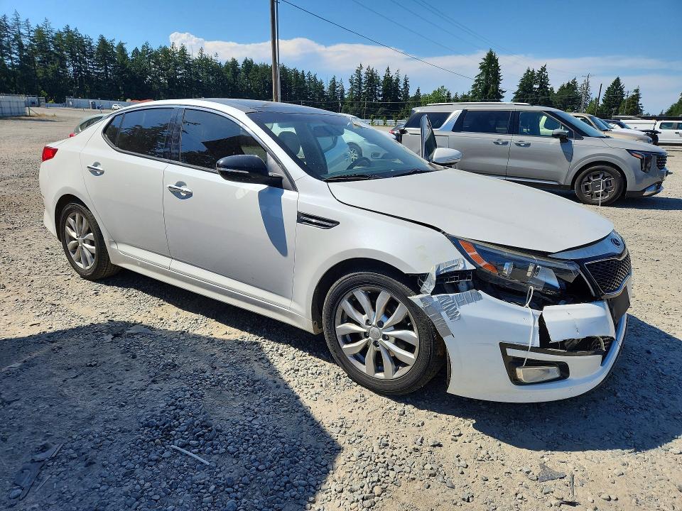 2014 Kia Optima VIN 5XXGN4A7XEG338336 COPART salvage auction — FRONT END, Wa - Bill Of Sale, sold $1,750 on 2026-07-14 (photo 4)