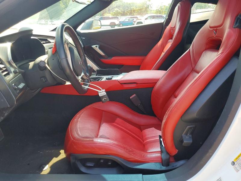 2017 Chevrolet Corvette stingray VIN 1G1YJ2D78H5107338 COPART salvage auction — WATER/FLOOD, Fl - Cert Of Title-Slvg Rebld Flood (P), sold $23,300 on 2026-07-07 (photo 7)