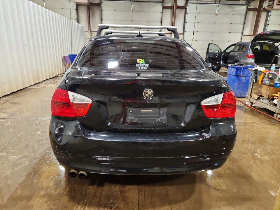 2007 BMW 3er VIN WBAVC93587KZ70229 COPART salvage auction — FRONT END, Pa - Certificate Of Salvage, sold $425 on 2026-07-02 (photo 6)