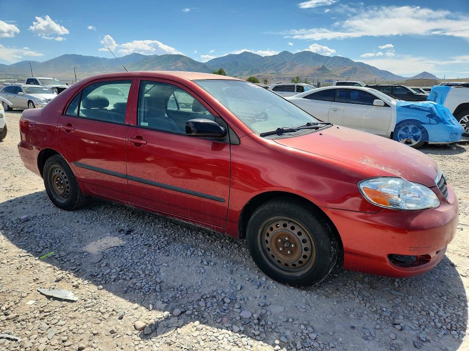 2005 Toyota Corolla VIN 1NXBR32E55Z536771 COPART salvage auction — SIDE, Ut - Salvage Certificate, sold $500 on 2026-07-10 (photo 4)